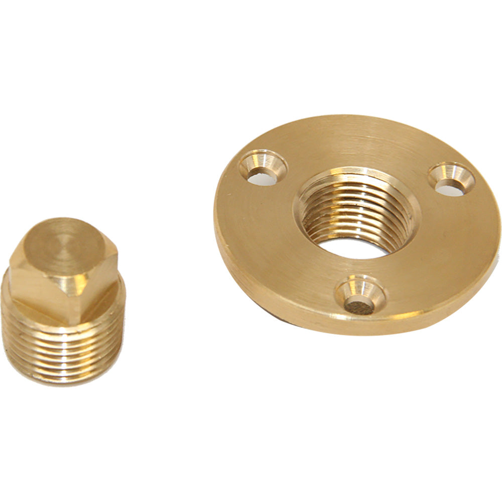 Sea-Dog Garboard Drain & Plug - Machined Bronze Part 520040-1