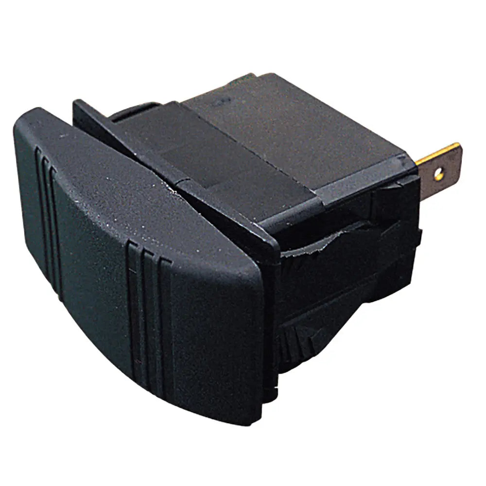 Sea-Dog Illuminating Contura Rocker Switch - 20A 12VDC, SPST, Red Light Indicator