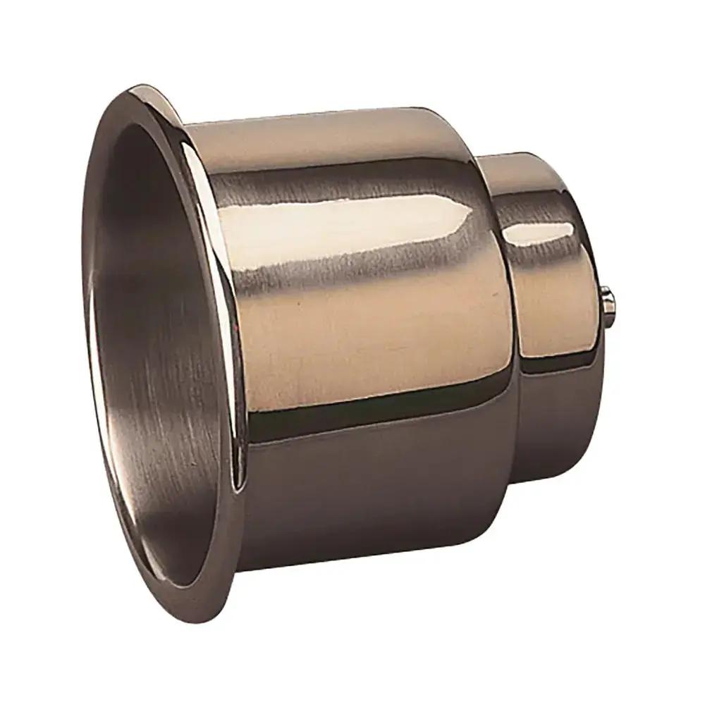 Sea-Dog Flush Mount Combo Drink Holder with Drain Fitting - Stamped 304 Stainless Steel by Sea-Dog