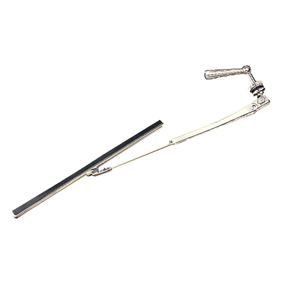 Sea-Dog Manual Windshield Wiper - Machined Brass Chrome Plated, Part #412601-1