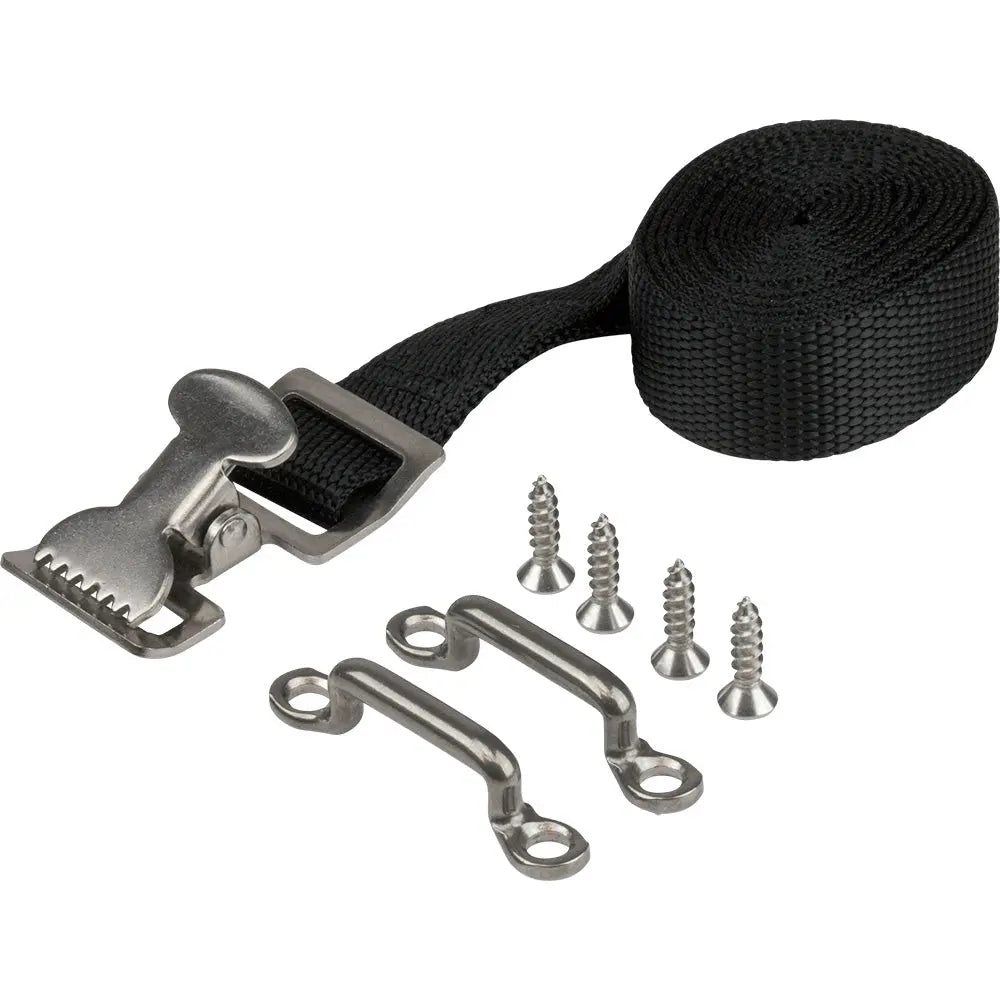 Sea-Dog 72-Inch Gas Tank Strap with Nylon Webbing and Stainless Steel Hardware