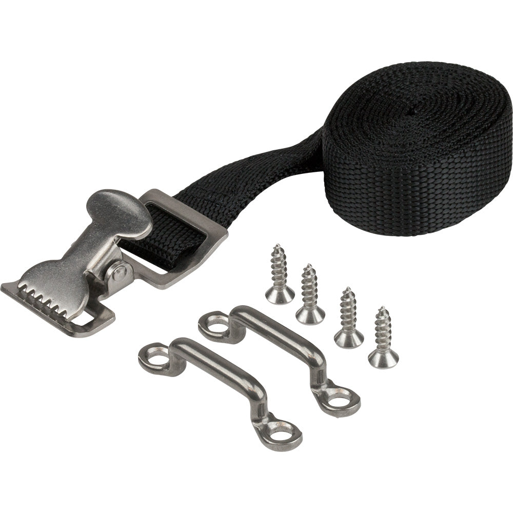 Sea-Dog 72-Inch Gas Tank Strap with Nylon Webbing and Stainless Steel Hardware
