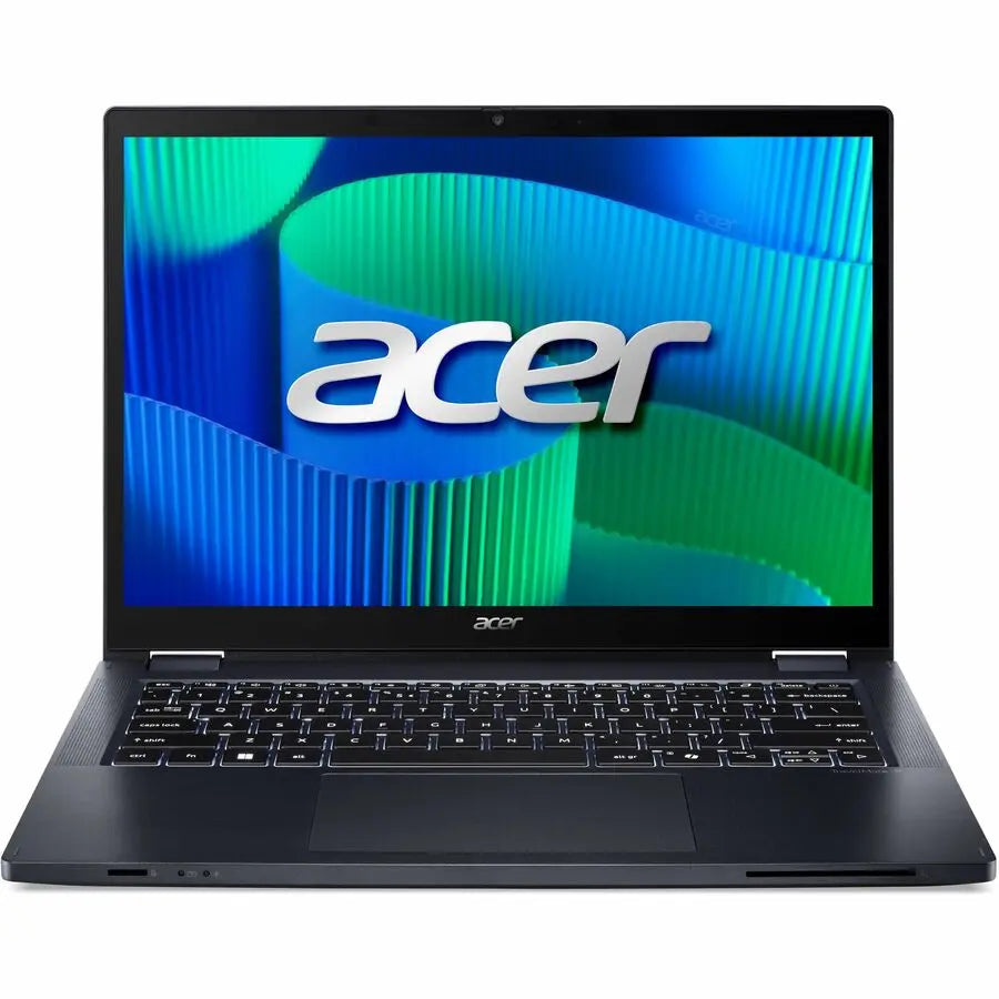 Acer TravelMate P4 Spin 14 P414RN-54 TMP414RN-54-57U5 14" Touchscreen Convertible 2 in 1 Notebook - WUXGA - 60 Hz - Intel Core Ultra 5 125U - 16 GB - 512 GB SSD - English Keyboard - Blue