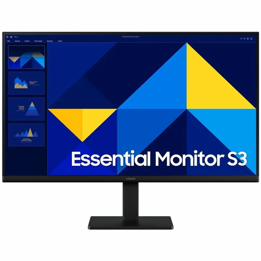 Samsung Essential S3 S27D300GAN 27" Class Full HD LCD Monitor - 16:9 - Black
