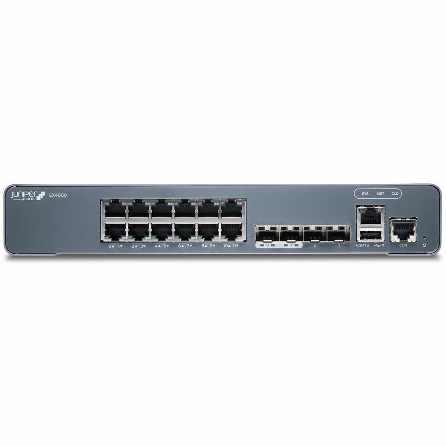 Juniper Networks EX4000-12T Ethernet Switch - Cloud-Native, AI-Driven Access Switch for Enterprise Networks