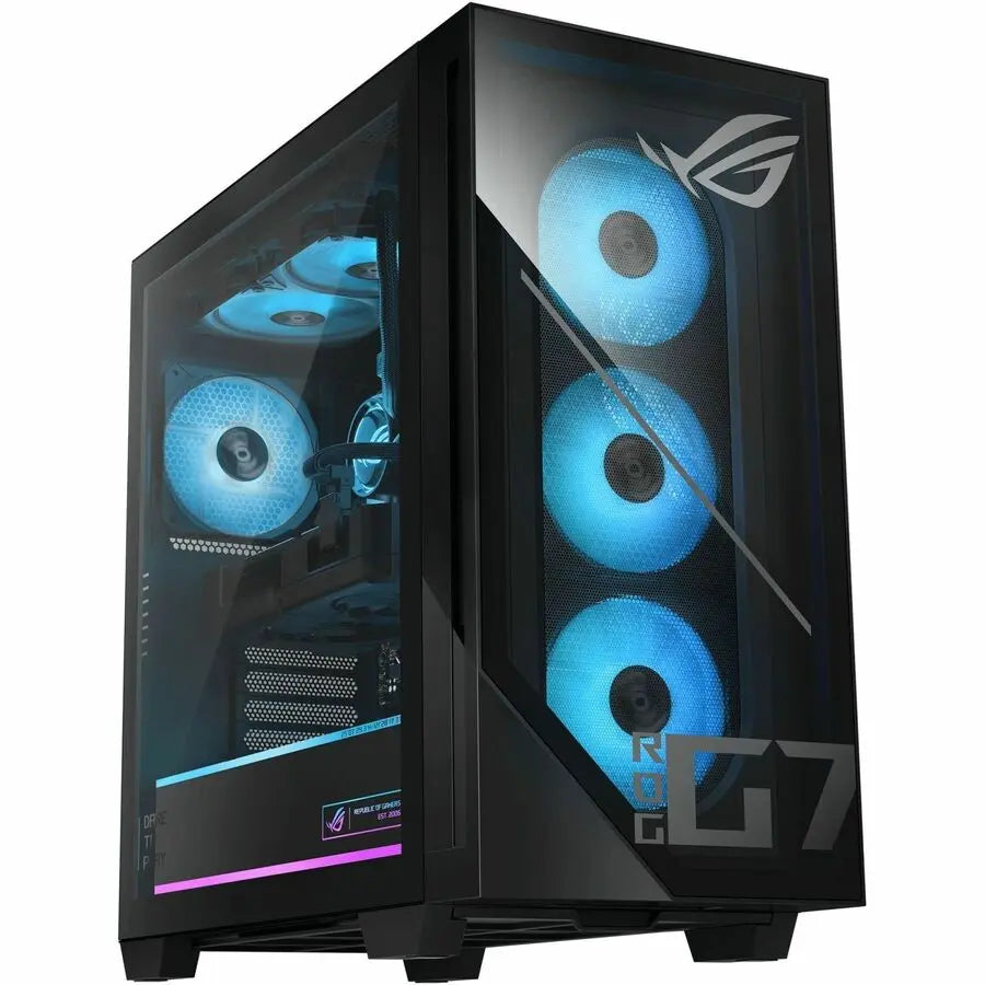 Asus ROG G700 G700TF-DS774 Gaming Desktop Computer - Intel Core Ultra 7 265F - 16 GB - 1 TB SSD - Black