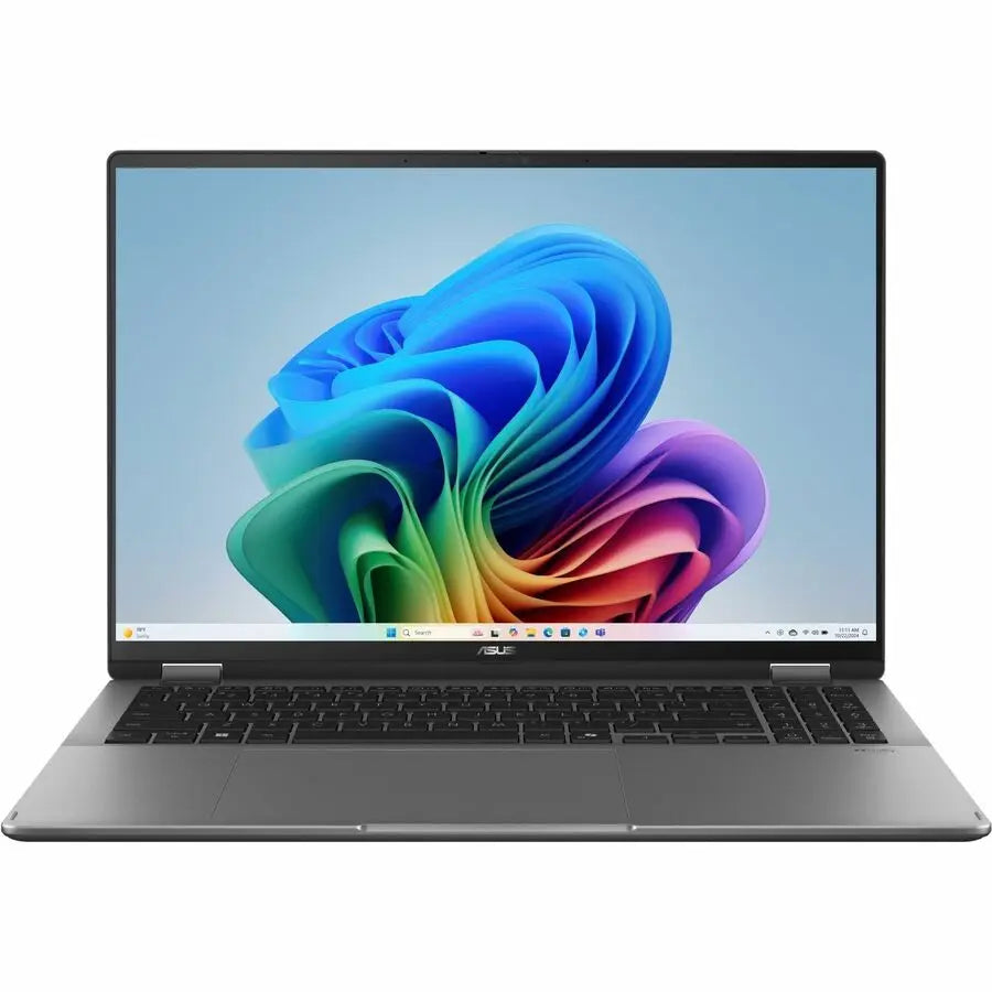 Asus Vivobook 16 Flip TP3607 TP3607SA-DS74T 16" Touchscreen Convertible Copilot+ PC 2 in 1 Notebook - 3K - 120 Hz - Intel Core Ultra 7 256V - 16 GB - 512 GB SSD - Matte Gray