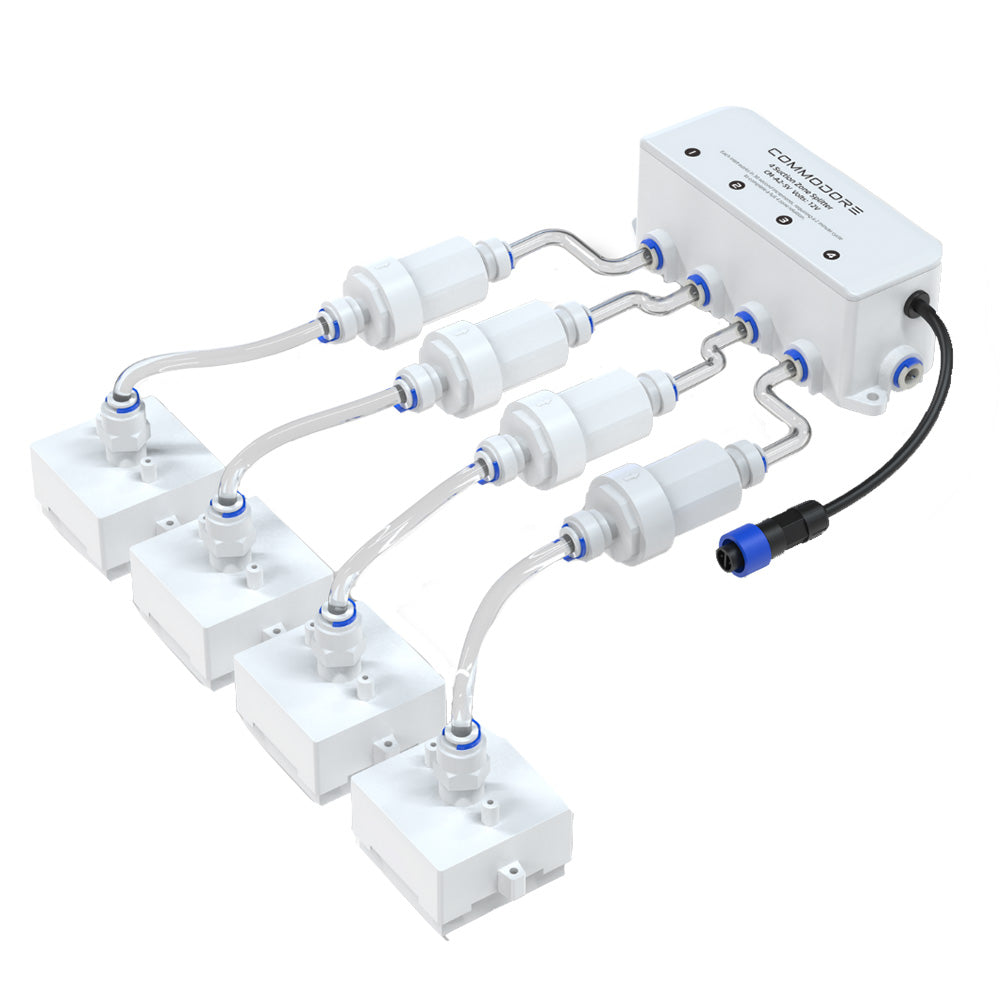 Commodore CM-A2-SV 4-Zone Dry Bilge System Add-On for Marine and Yacht Applications