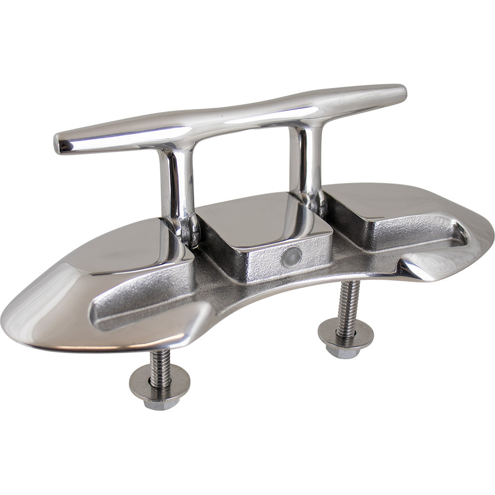 Sea-Dog Folding Stud Mount Cleat - 4-1/2 inches - Investment Cast 316 Stainless Steel