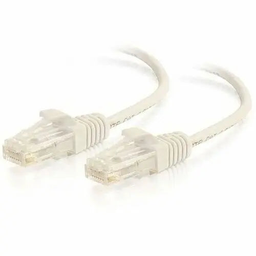 LEGRAND AV - C2G 15ft Cat6 Snagless UTP Slim Ethernet Patch Cable - White