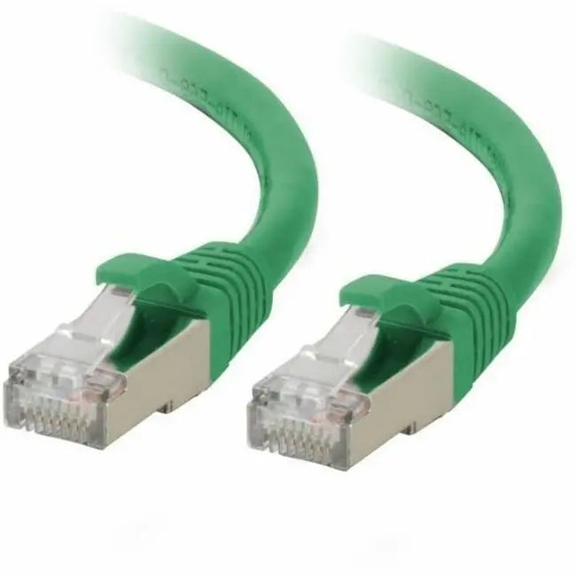 LEGRAND AV - C2G 25ft Cat6a Snagless Shielded Ethernet Patch Cable - Green