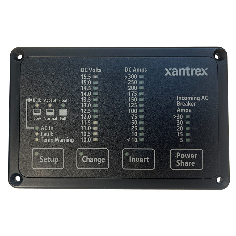 Xantrex Heart FDM-12-25 Remote Panel with Battery Status and Control for Freedom Inverter/Charger Systems