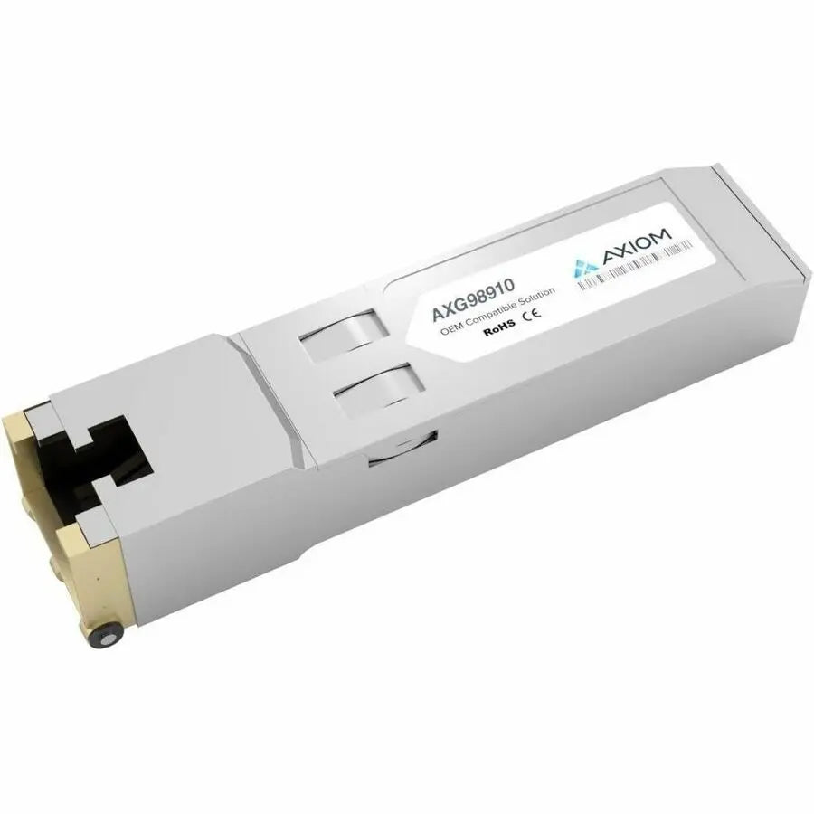 Axiom 10GBASE-T SFP+ Transceiver Module AXG98910 for High-Speed Ethernet Connectivity
