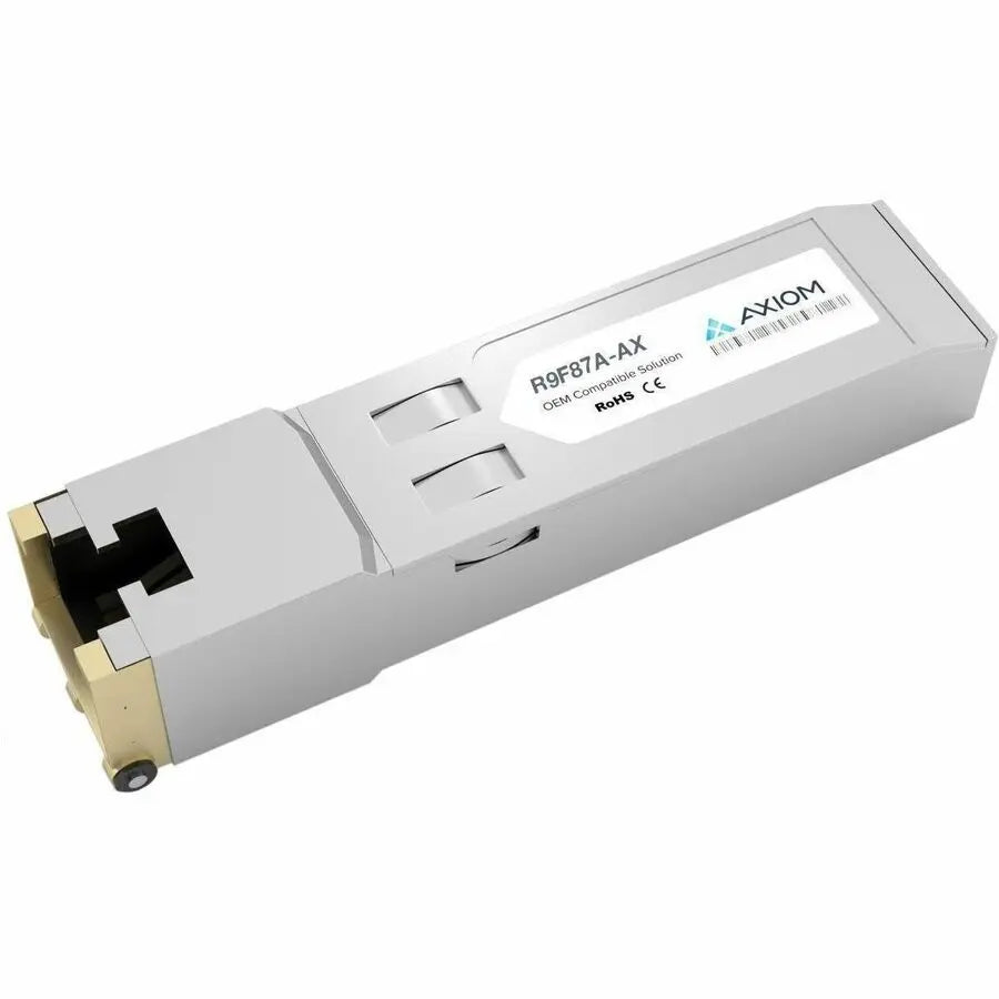 Axiom R9F87A-AX 1000Base-T SFP Transceiver Module for Gigabit Ethernet and Fiber Optic Networking