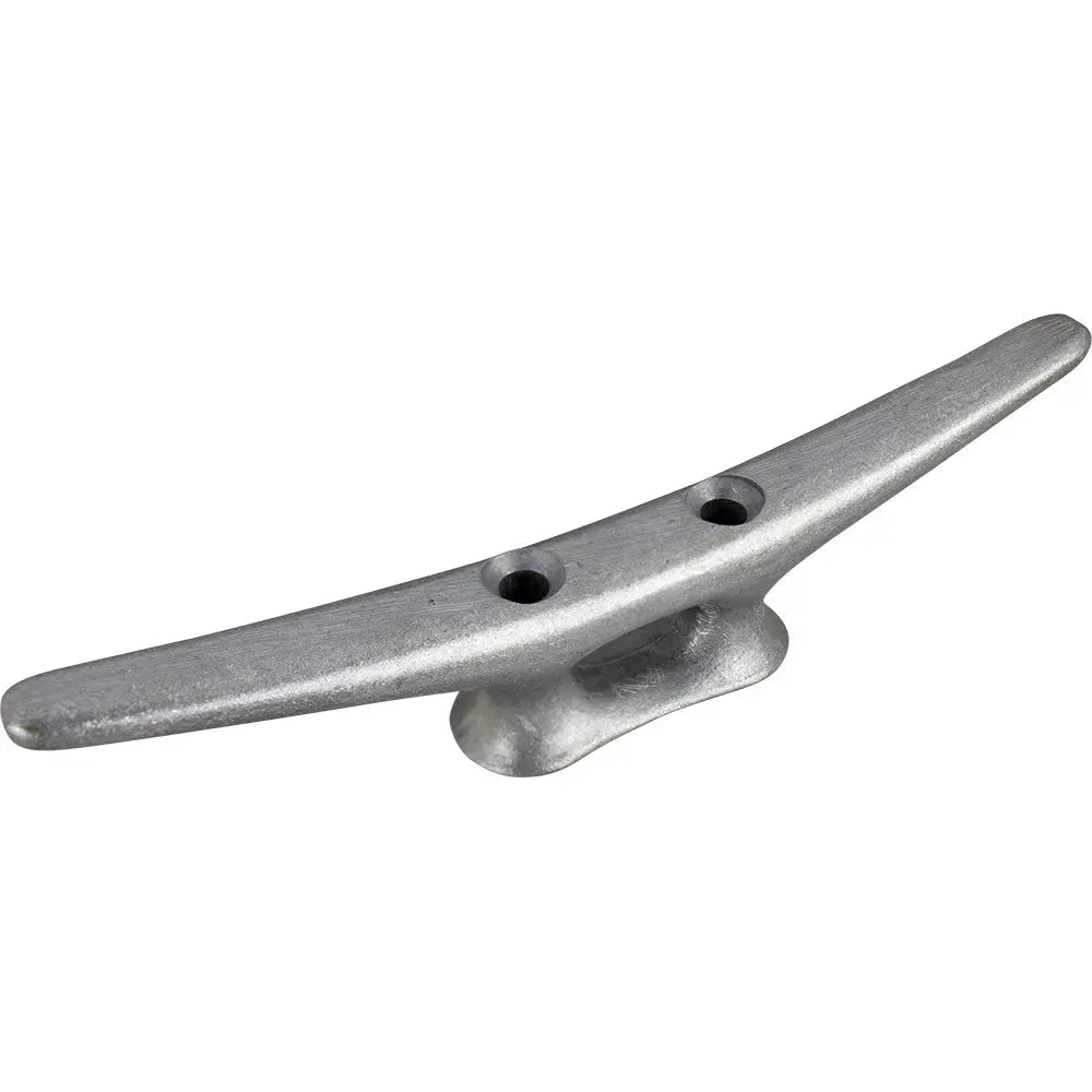 Sea-Dog 10-inch Open Base Cleat with Flat Head in Die Cast Aluminum, Part No. 46110