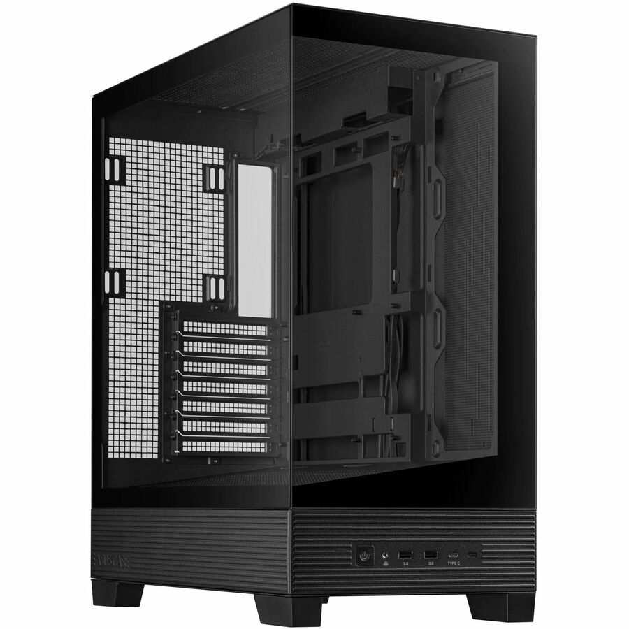ASUS A31 Case Computer Case - Mid-Tower ATX PC Case with Tempered Glass and Support for Up to 360mm Radiator