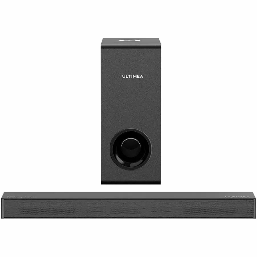 ULTIMEA Nova U2120 2.1 Bluetooth Sound Bar Speaker with Subwoofer - 190W RMS, Dolby Atmos, HDMI eARC, Wall Mountable, Black