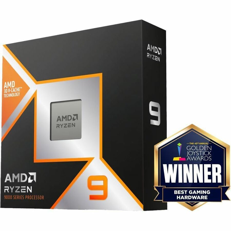 AMD Ryzen 9 9900X3D 12-Core Desktop Processor, 4.4 GHz, Socket AM5, 100-000001368