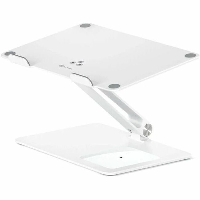 ALOGIC Elite Power Laptop Stand with Wireless Charger, White, EPLSWCWH