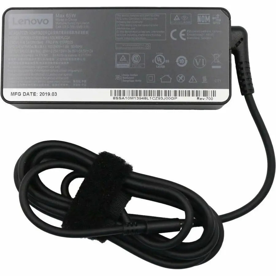 LENOVO DCG SOURCING 65W AC Power Adapter Charger (USB Type-C tip)