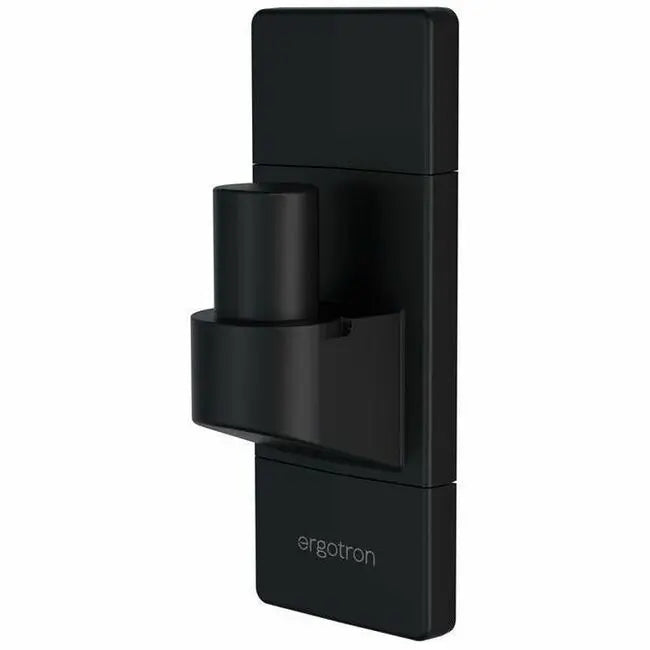 Ergotron Mounting Base for Wall Mount, Wall Track, Mounting Arm - Black - Vertical