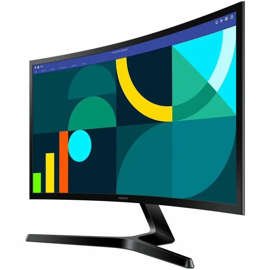 Samsung 24-Inch S36GD FHD Curved Monitor with 100Hz Refresh Rate and Game Mode