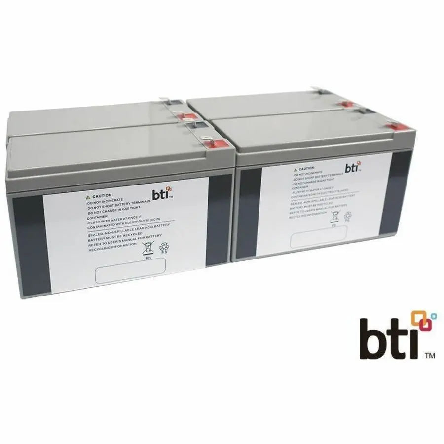 Battery Technology Inc. 12V 9Ah Sealed Lead Acid Battery Pack (4 Pack) for UPS, Alarm, Garage, and Scooter Systems