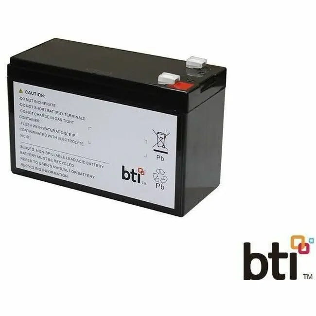 Battery Technology Inc. 12V 9Ah SLA Battery Unit (Model: 12V9AH-T2-BATT-BTI) for UPS, Alarm Systems, Scooters