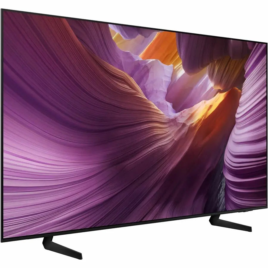 Samsung QN77S85FAE 77-Inch Smart OLED TV with 4K UHD, AI Processing, and Dolby Atmos