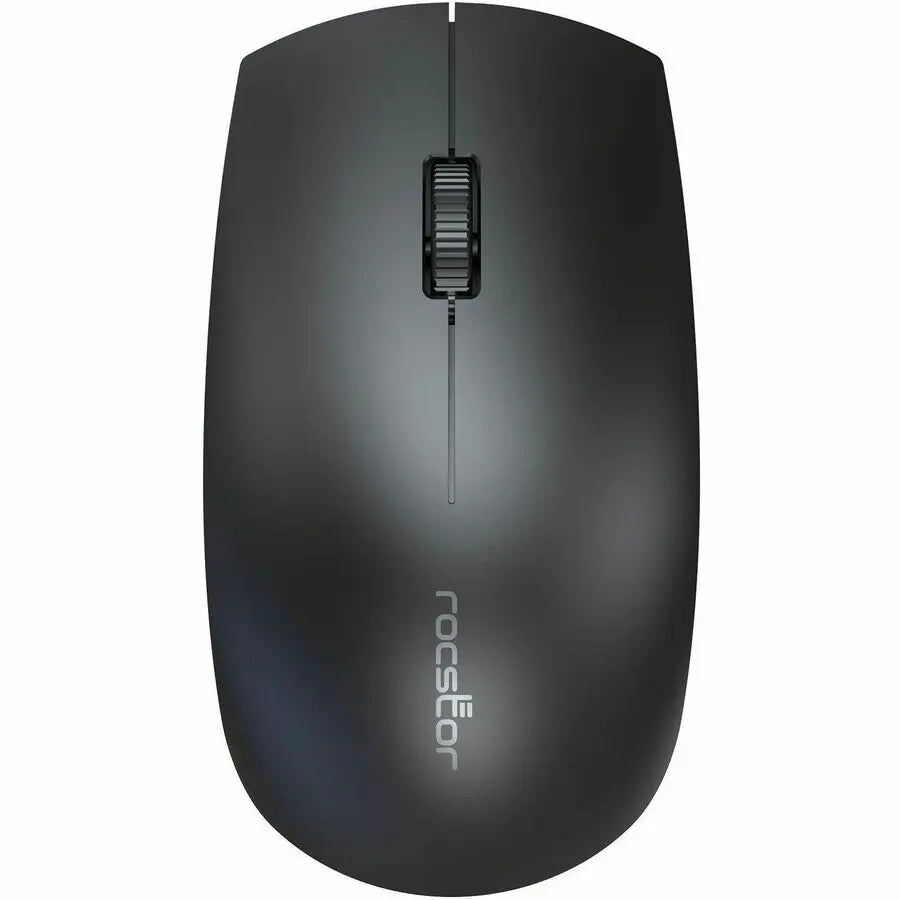 Rocstor Wireless Mouse - Black (Part Y10P041-B1) for Reliable, Responsive Performance