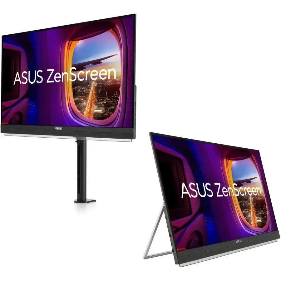ASUS ZenScreen MB27ACF 27-inch WQHD IPS Portable Monitor with Adjustable Stand and USB-C Power Delivery by ASUS Computer International