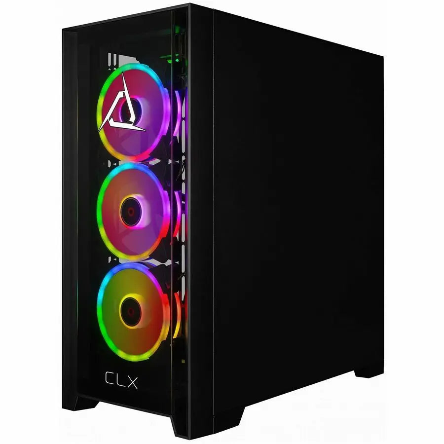 Cybertron CLX SET Gaming Desktop Computer with Intel Core Ultra 9 285K, GeForce RTX 5080, 64GB DDR5, 2TB NVMe SSD, 4TB HDD, Mid-Tower Black