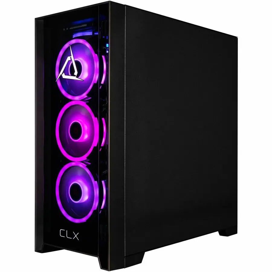 Cybertron CLX SET Gaming Desktop Computer with Intel Core Ultra 7 265F, RTX 5070, 32GB DDR5, 2TB SSD, Black