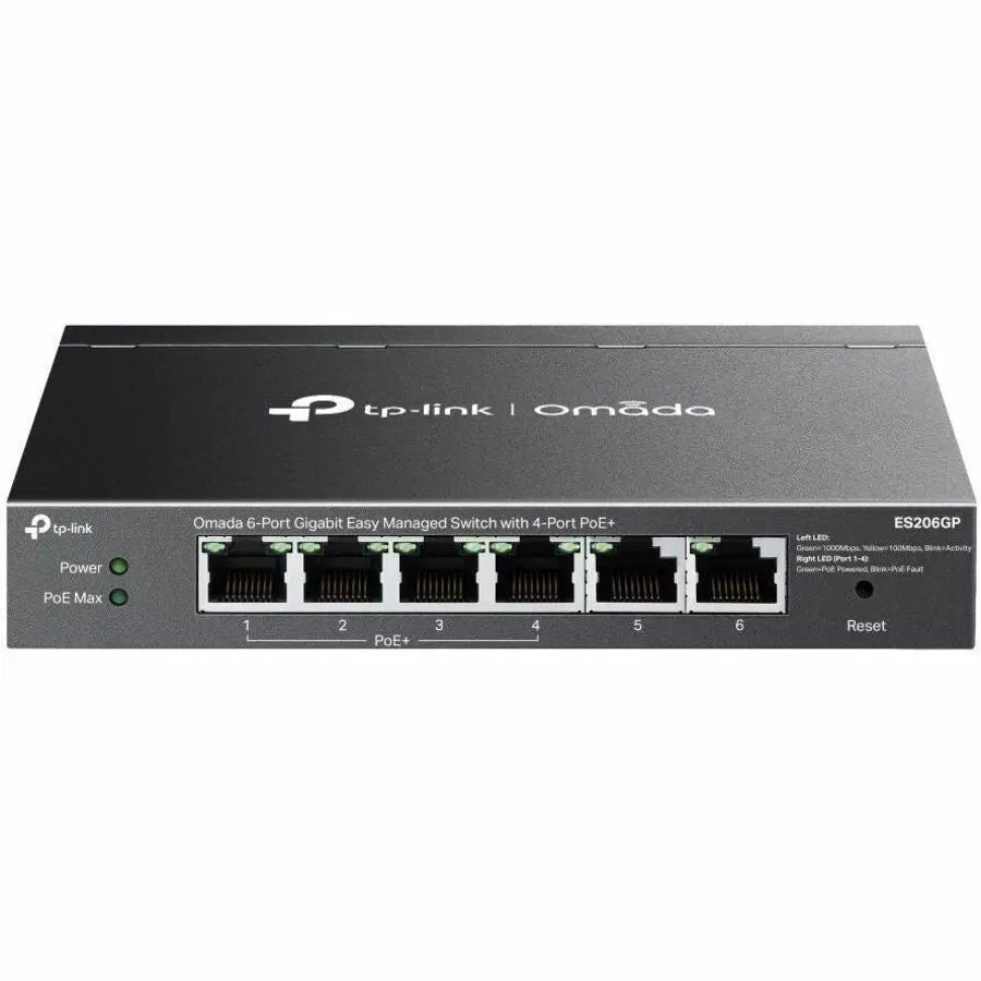 TP-Link Omada 6-Port Gigabit Easy Managed Switch with 4-Port PoE+