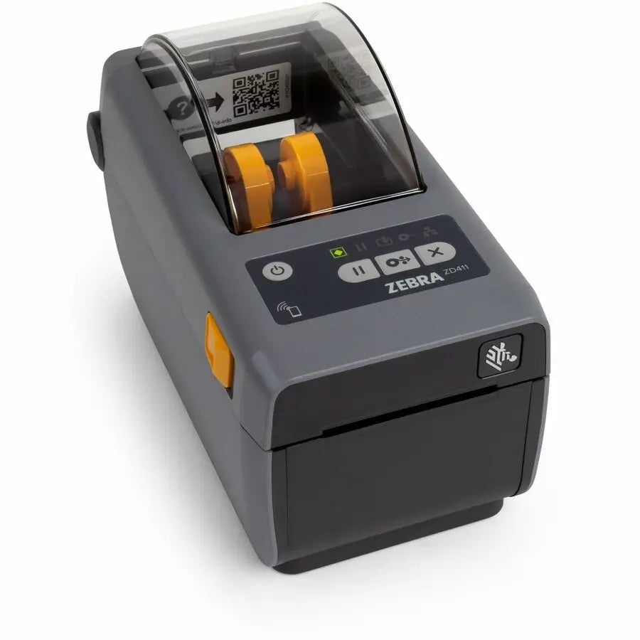 Zebra ZD411 2-Inch Desktop Thermal Printer with Easy Media Loading and Wireless Options