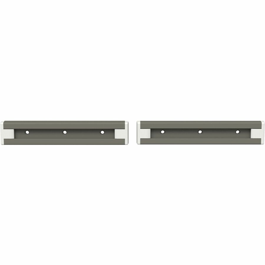 Ergotron Horizontal T-Slot Set, Rear Mount – Worksurface Cart Mountable Accessory Rail