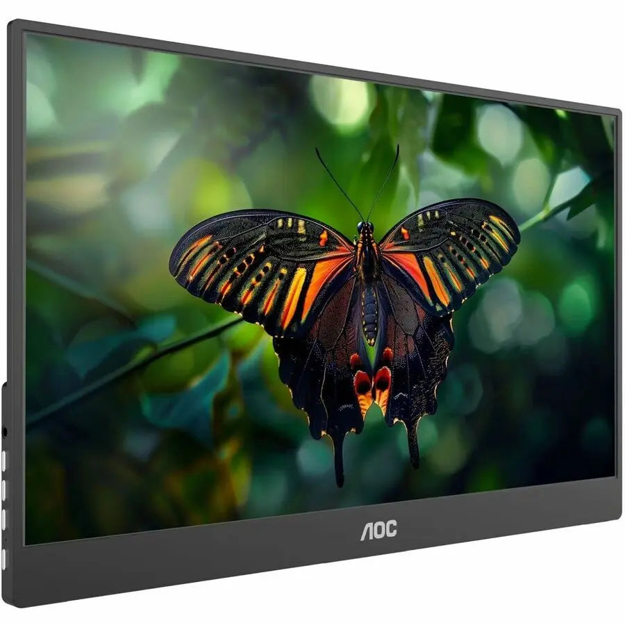AOC 16E10 15.6-Inch Portable Full HD LCD Monitor with VESA Mount and USB-C
