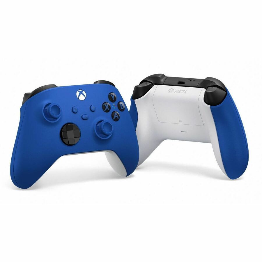 Microsoft Xbox Wireless Controller - Shock Blue with Hybrid D-Pad and Bluetooth Connectivity