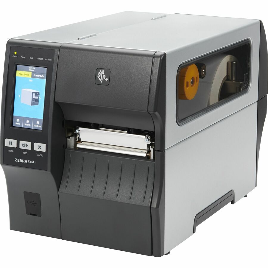 Zebra ZT411 ZT41142-T01E000Z Thermal Transfer Printer, 4-Inch, 203 dpi