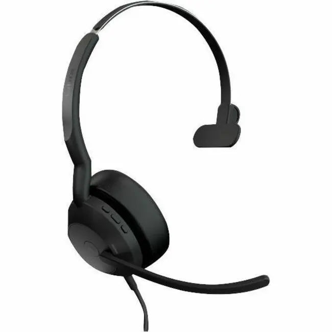 Jabra Evolve2 50 Headset – Professional Wireless & Wired Over-Ear Headset with Noise Cancellation