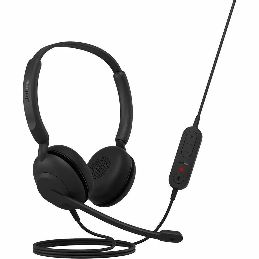 Jabra Evolve 10 Headset – Noise-Cancelling Microphone, USB-A, Black, Lightweight & TCO Certified