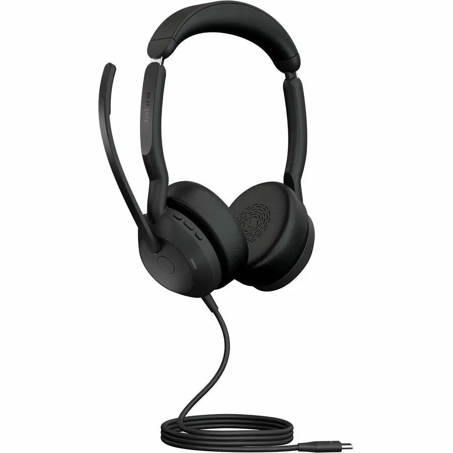Jabra Evolve2 50 Headset – Professional Wireless & Wired Supra-Aural Headset with Active Noise Cancellation