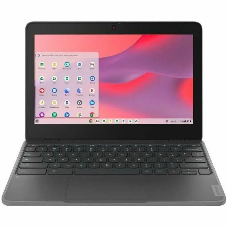 Lenovo 100e Chromebook Gen 4 82W0001FUS 11.6" Chromebook - HD - 60 Hz - Octa-core (ARM Cortex A76 + Cortex A55) - 8 GB - 64 GB Flash Memory - English Keyboard - Graphite Gray