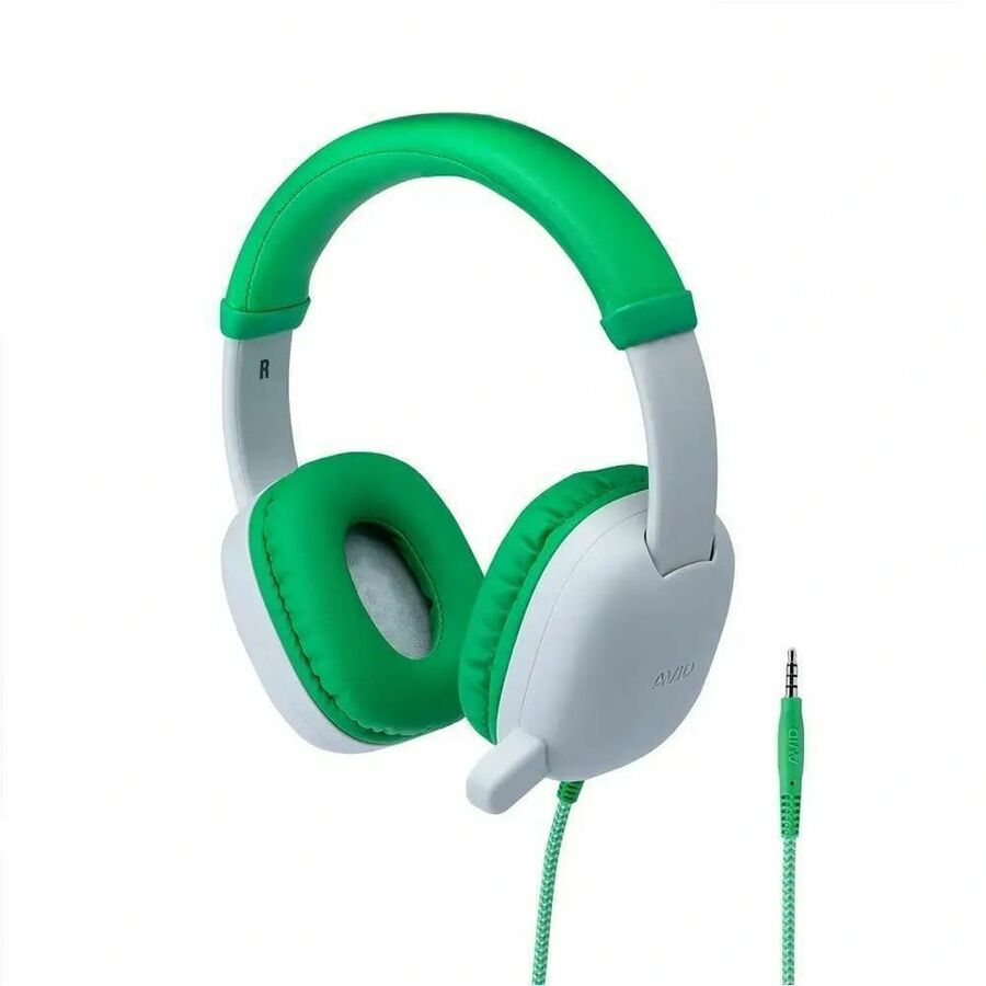 AVID WonderEars AP-400 Headset with Built-In Microphone and Stereo Sound for Kids Ages 4-9