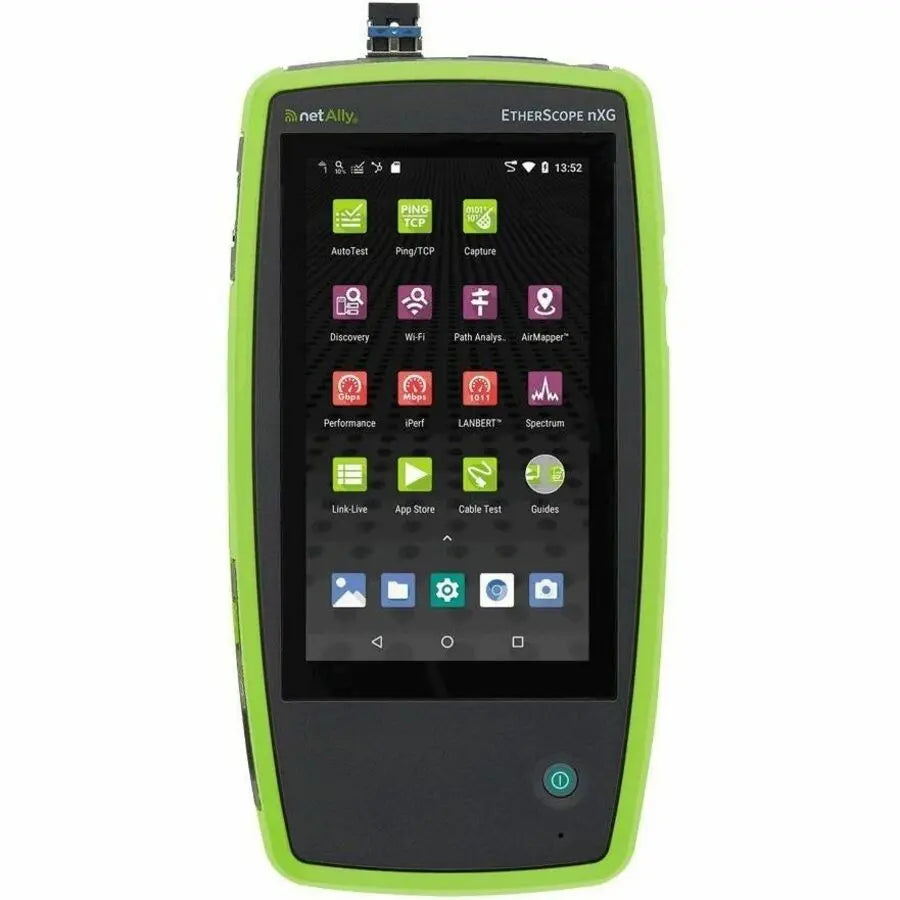 NetAlly EtherScope nXG Portable Network Testing Device with Spectrum Analyzer and Accessories