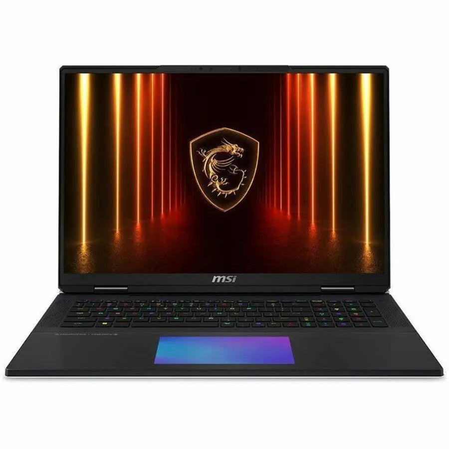MSI Titan 18 HX AI A2XW Titan 18 HX AI A2XWIG-616US 18" Gaming Notebook - UHD+ - 120 Hz - Intel Core Ultra 9 285HX - 64 GB - 4 TB SSD - Core Black