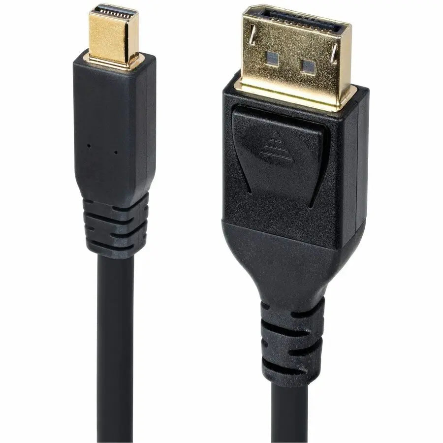 StarTech.com 10ft (3m) Mini DisplayPort to DisplayPort 1.4 Cable, 8K 60Hz HBR3 HDR, UHD 4K 120Hz, mDP to DP Cord