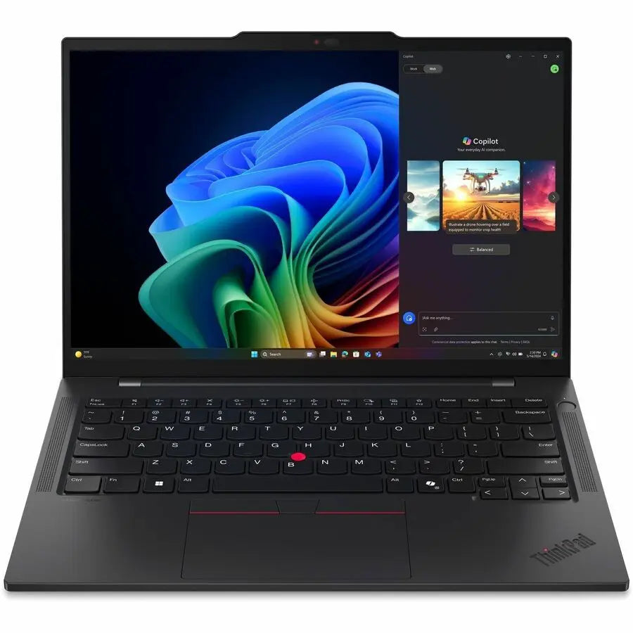 Lenovo ThinkPad T14s Gen 6 21QX000MUS 14" Copilot+ PC Notebook - WUXGA - 60 Hz - Intel Core Ultra 7 258V - 32 GB - 512 GB SSD - English Keyboard - Black