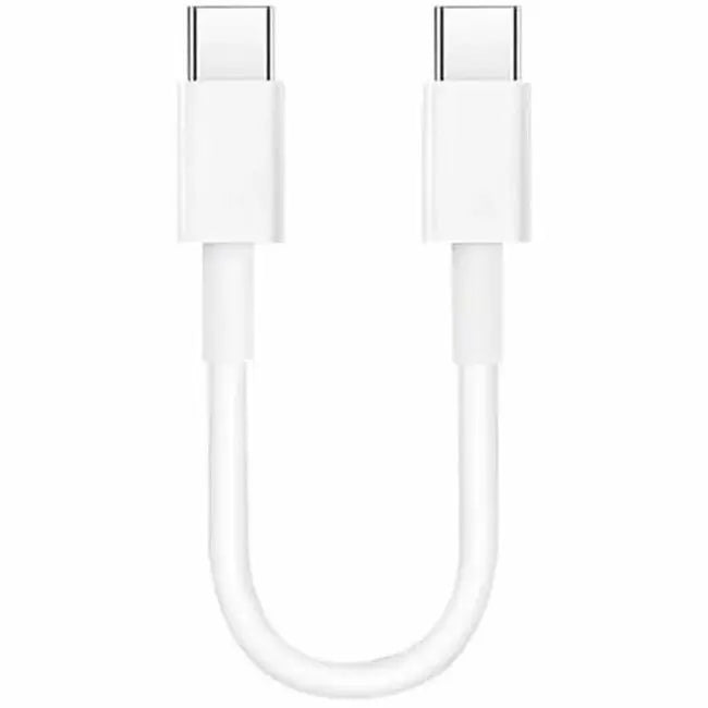 4XEM 1FT USB-C to USB-C 60W Power Delivery Cable - White