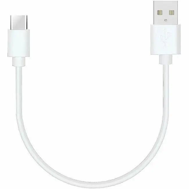 4XEM 1FT USB-A to USB-C Power Delivery Cable – White, Fast Charging & Data Transfer